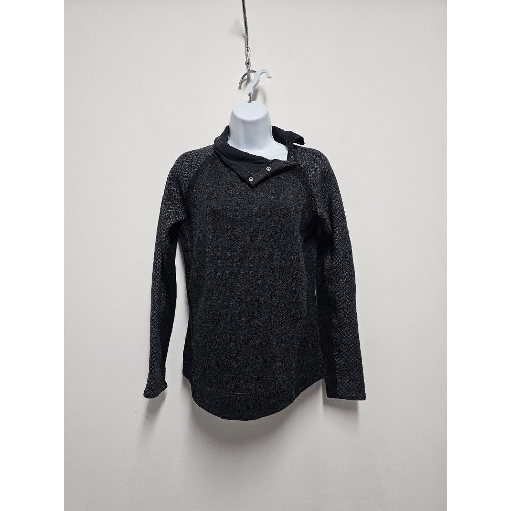 prAna Brandie Sweater  Women's Charcoal Heather Size Small